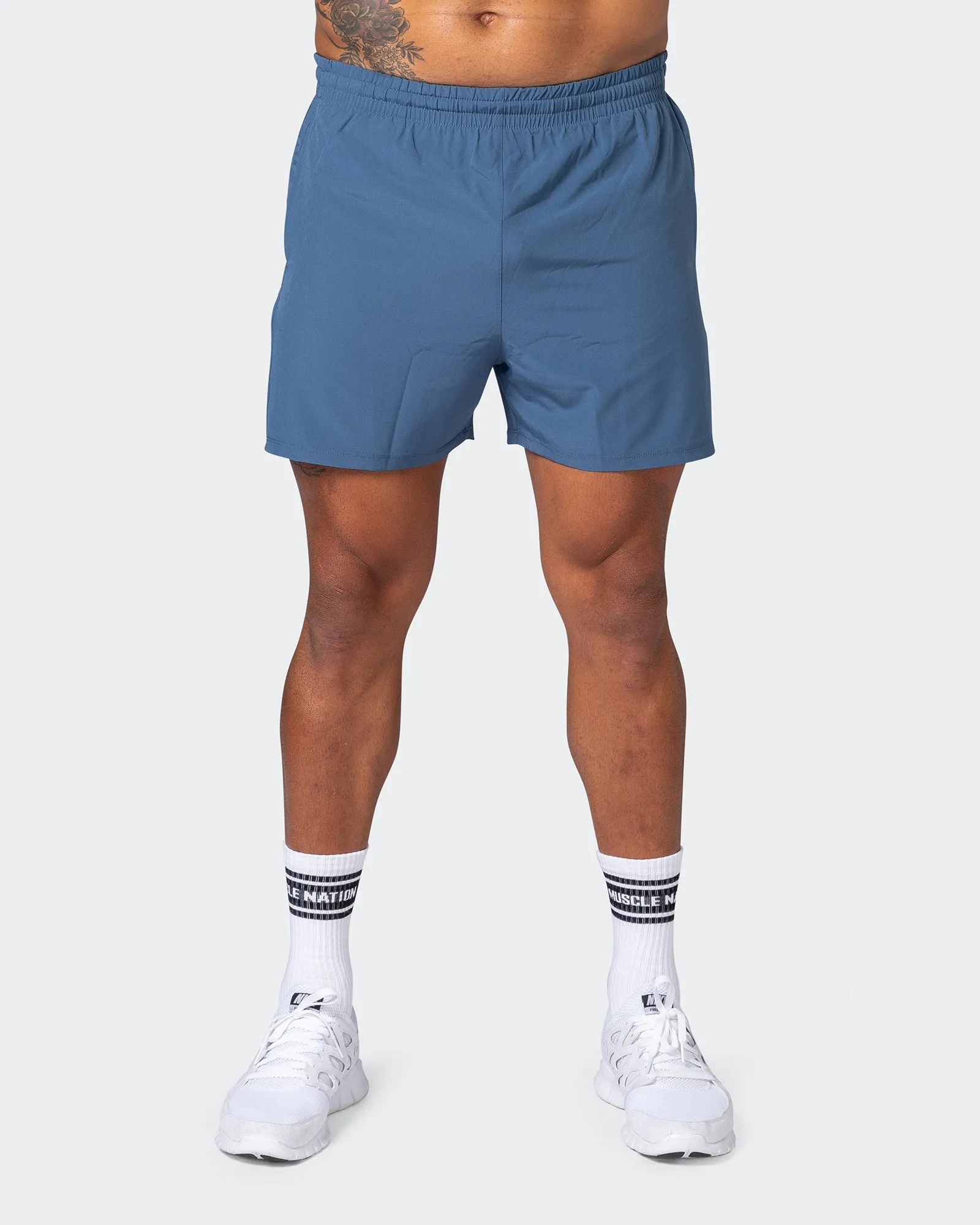 Function 4" Shorts - Denim Blue
