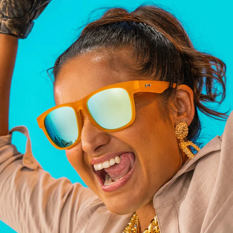 Goodr BFG sunglasses- Gold Digging with Sasquatch