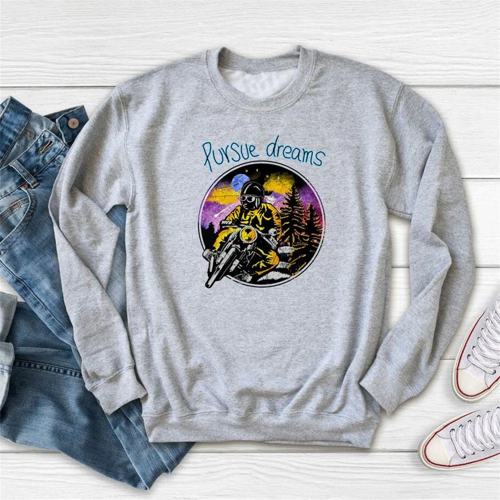 Graphic long Sleeve Shirts Pursue