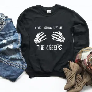 Graphic long Sleeve Shirts The Creeps