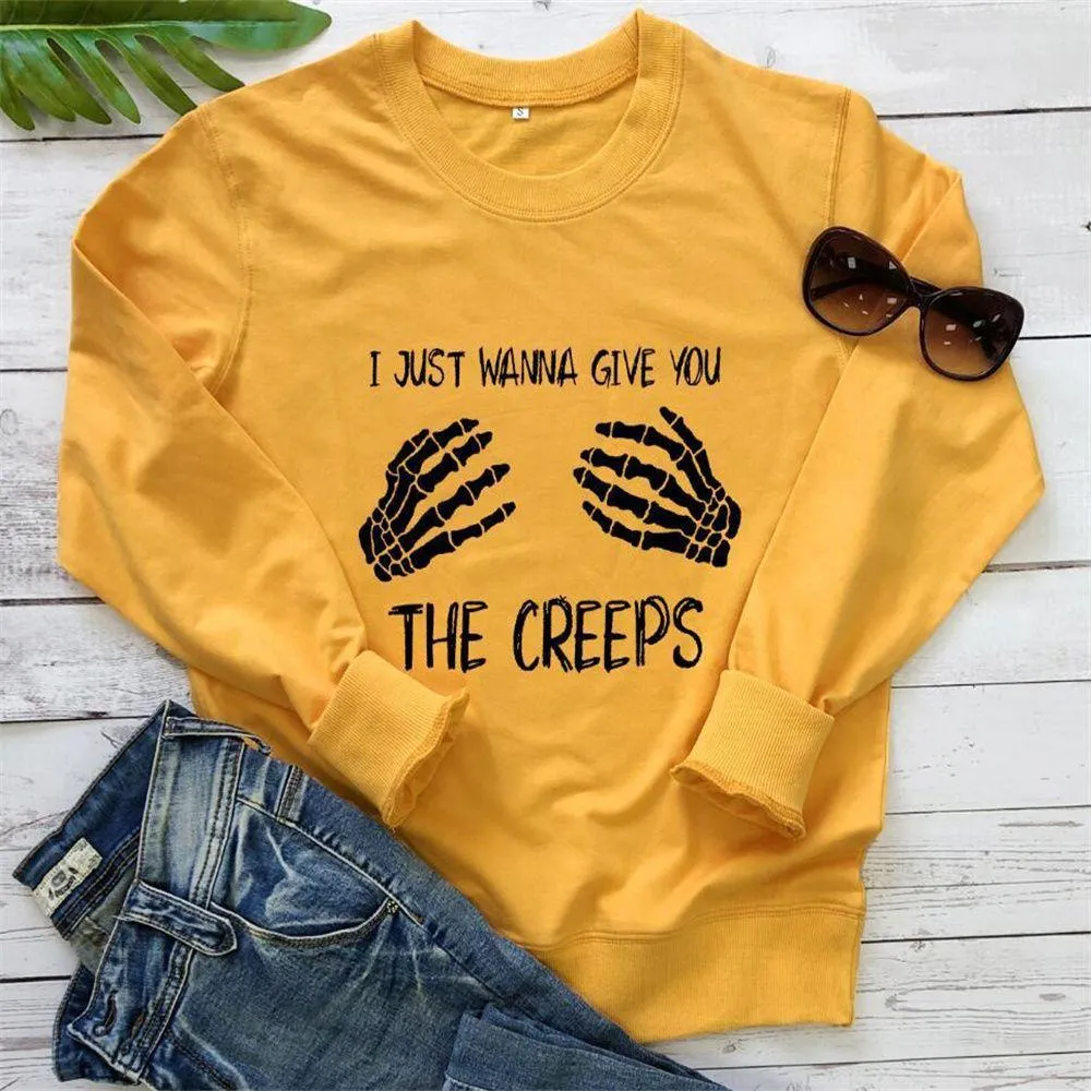 Graphic long Sleeve Shirts The Creeps