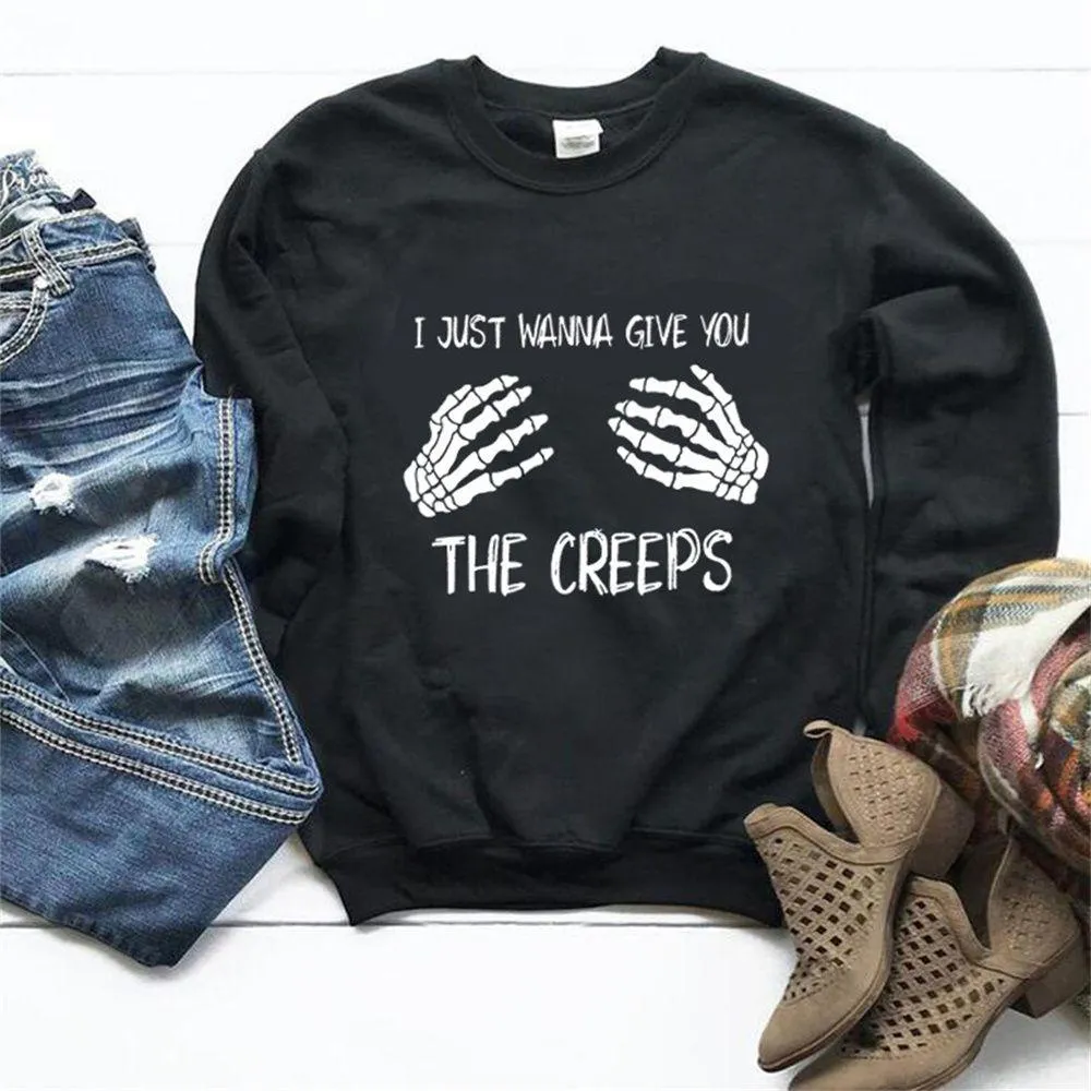 Graphic long Sleeve Shirts The Creeps
