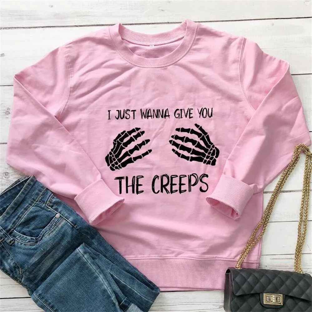 Graphic long Sleeve Shirts The Creeps