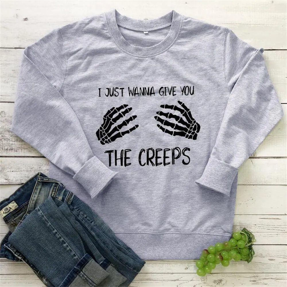 Graphic long Sleeve Shirts The Creeps