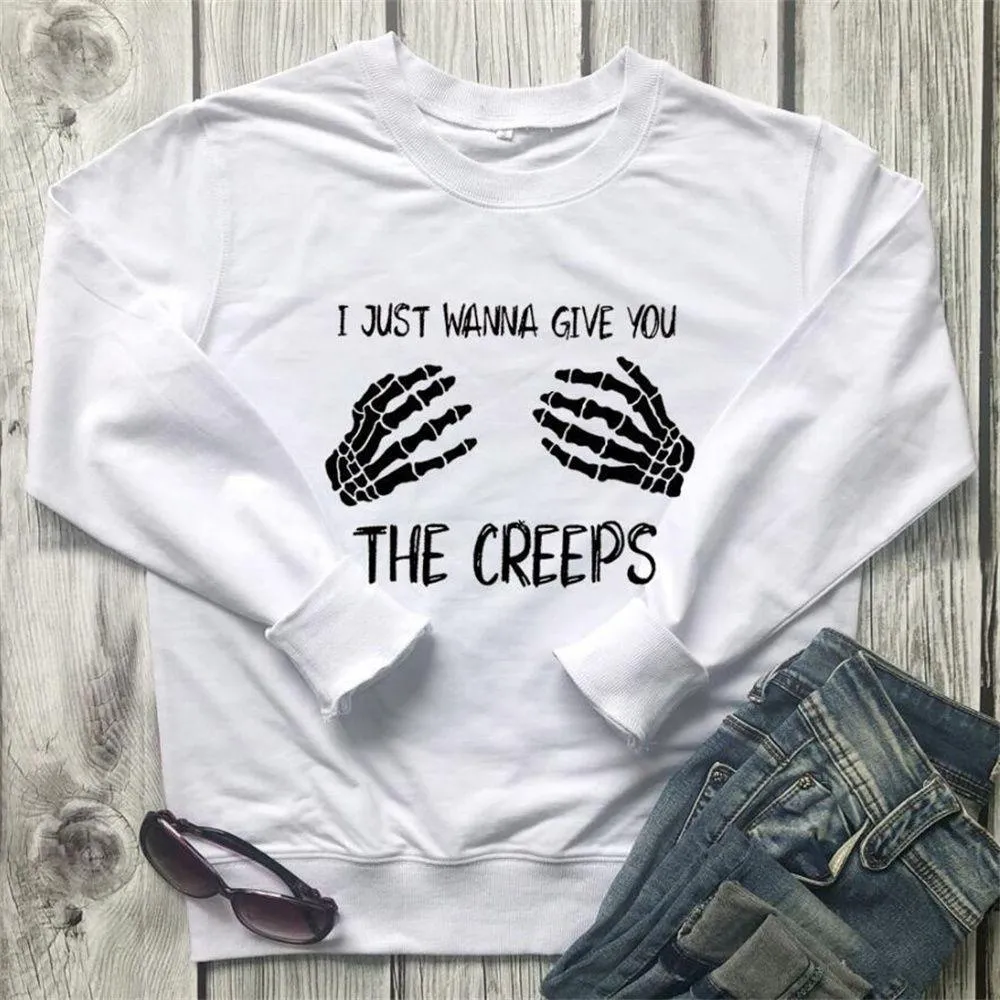 Graphic long Sleeve Shirts The Creeps