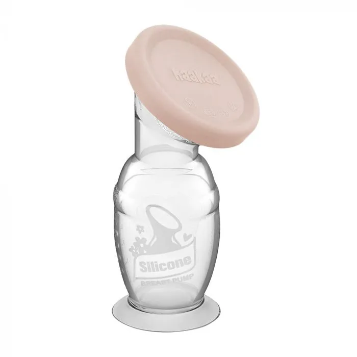 Haakaa Gen 2 Silicone Manual Breast Pump, 100ml (w/ Suction Base & Lid) - 3 Color