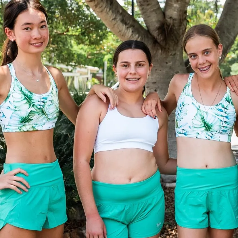 IMPI Running Loop Bra Top - White