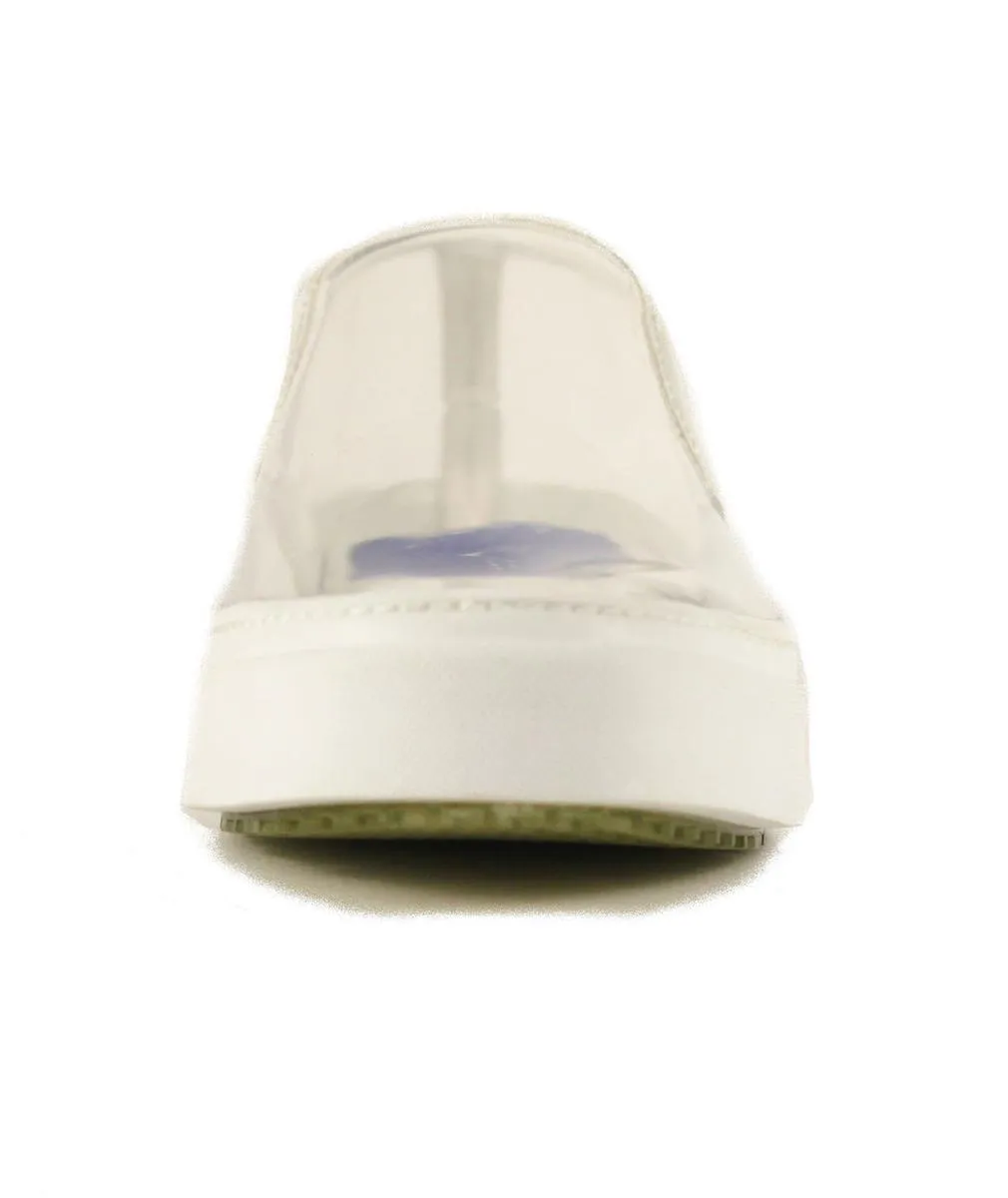 Jeffrey Campbell: Sarlo Clear White Patent Flatform