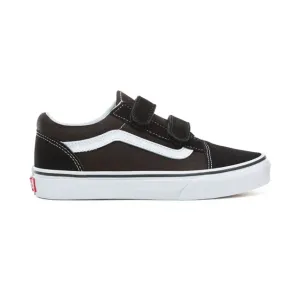 Junior Old Skool Velcro Black kinder schoenen 8  tm 14 jaar