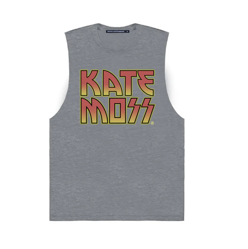 KATE HEATHER GREY MUSCLE TEE