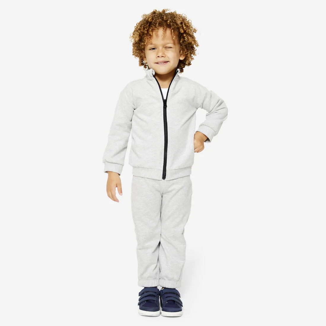 Kids' Basic Warm Regular-Fit Tracksuit