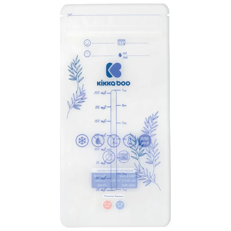 Kikka Boo Milk Storage Bags With Temperature Sensor 25Pk