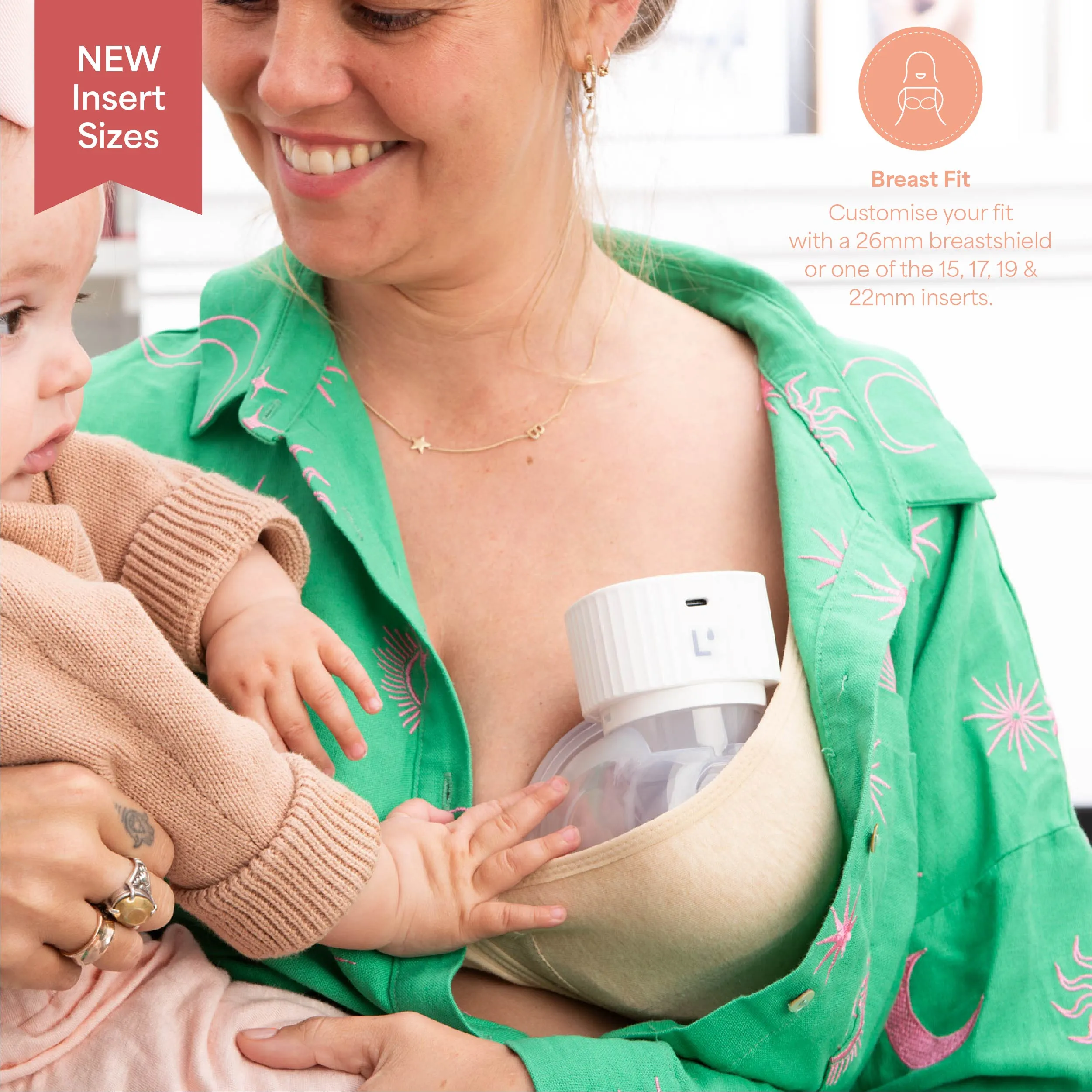 Lactivate ARIA™ Wearable Breast Pump - Duo Set