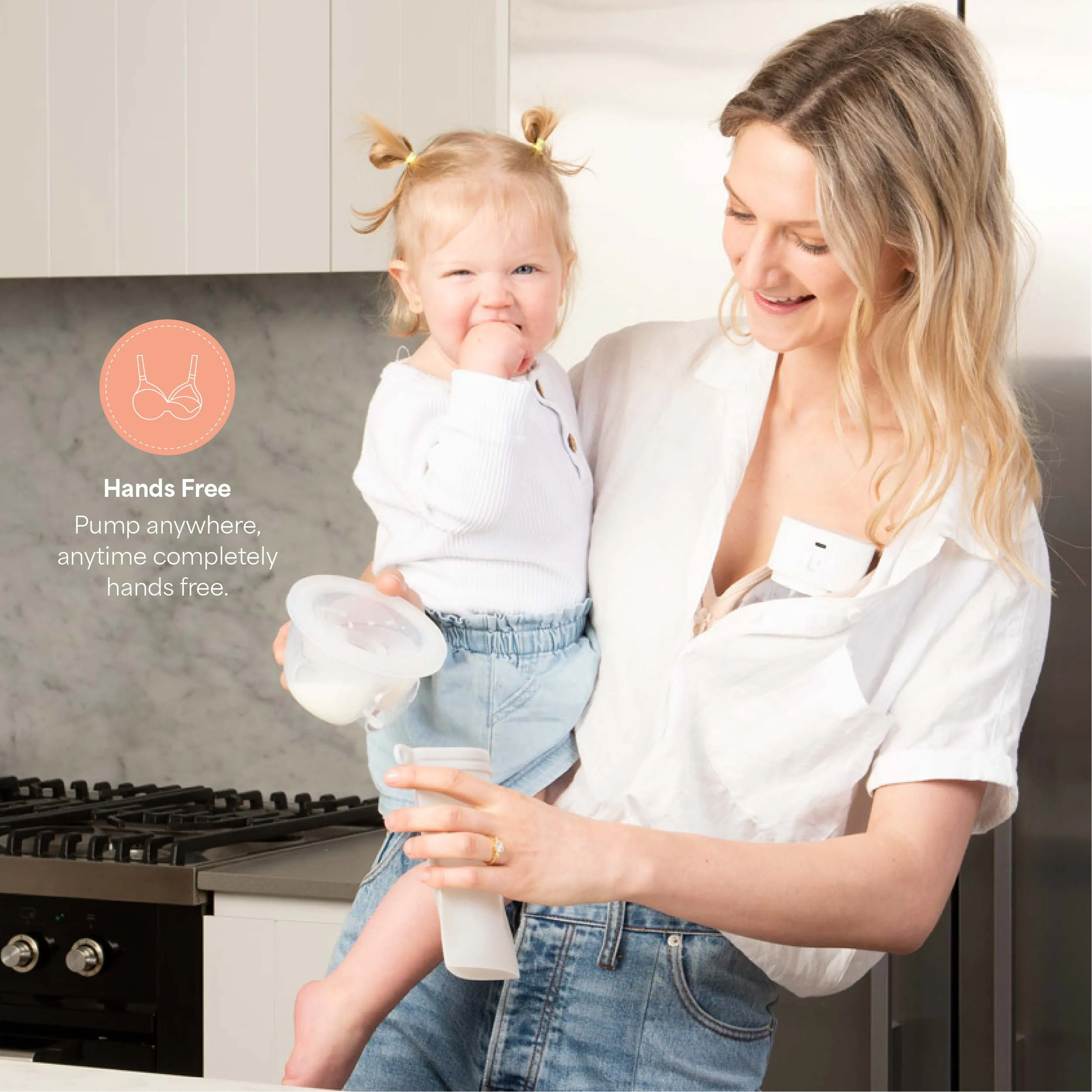 Lactivate ARIA™ Wearable Breast Pump - Duo Set