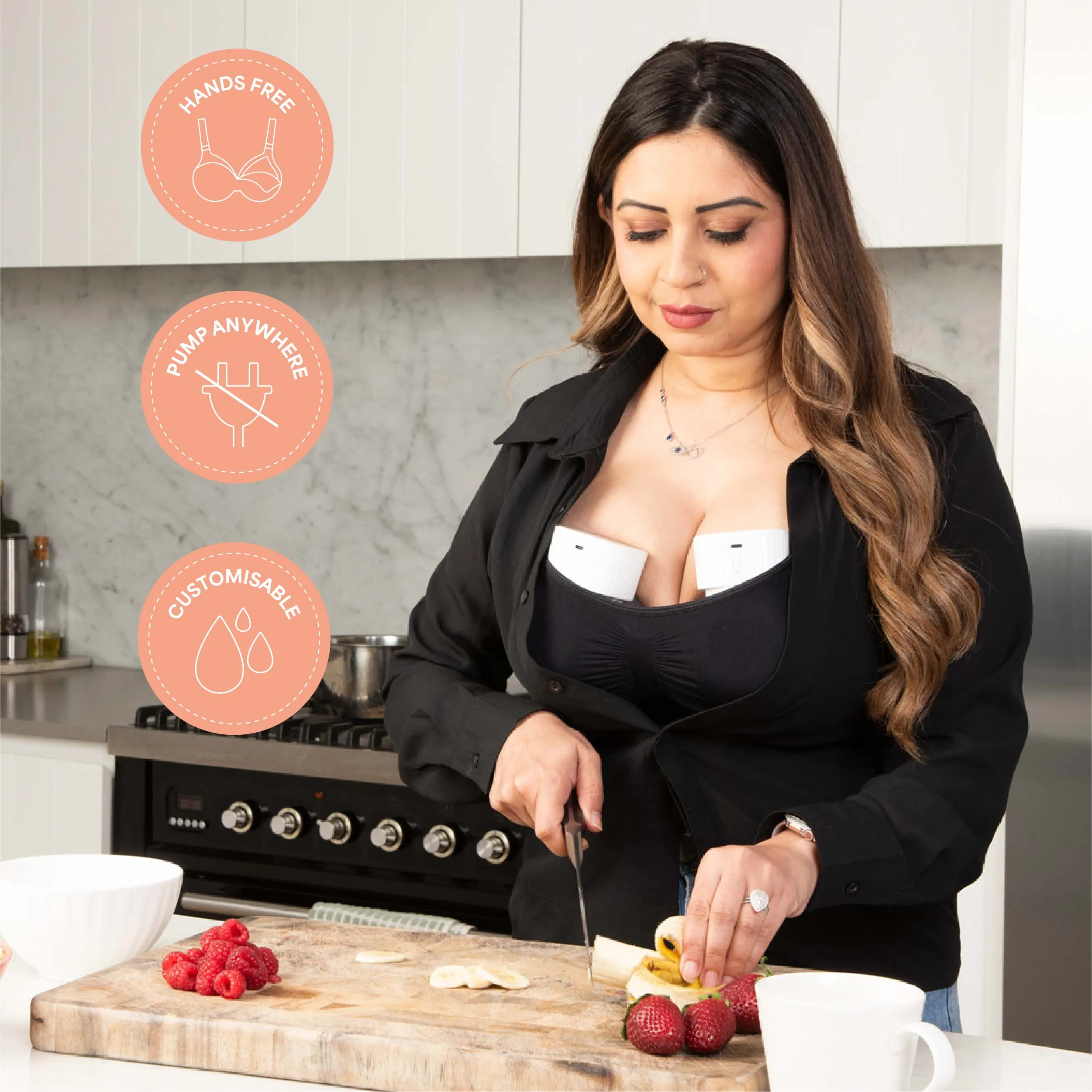Lactivate ARIA™ Wearable Breast Pump - Duo Set