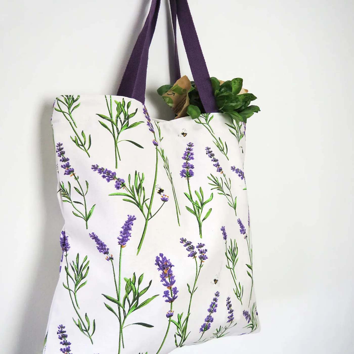 Lamont lavare Cotton Canvas Tote Bag