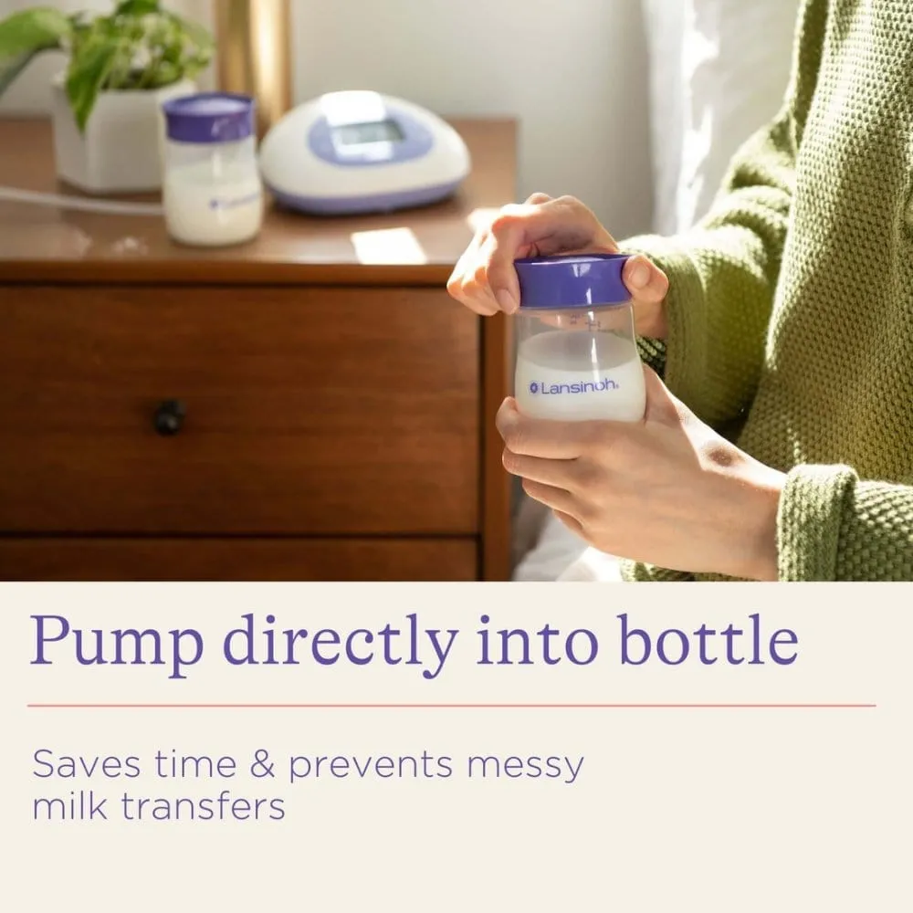 Lansinoh Breastmilk Storage Bottles (4 Pack)