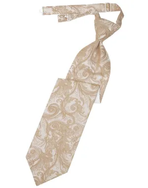 Latte Tapestry Kids Necktie