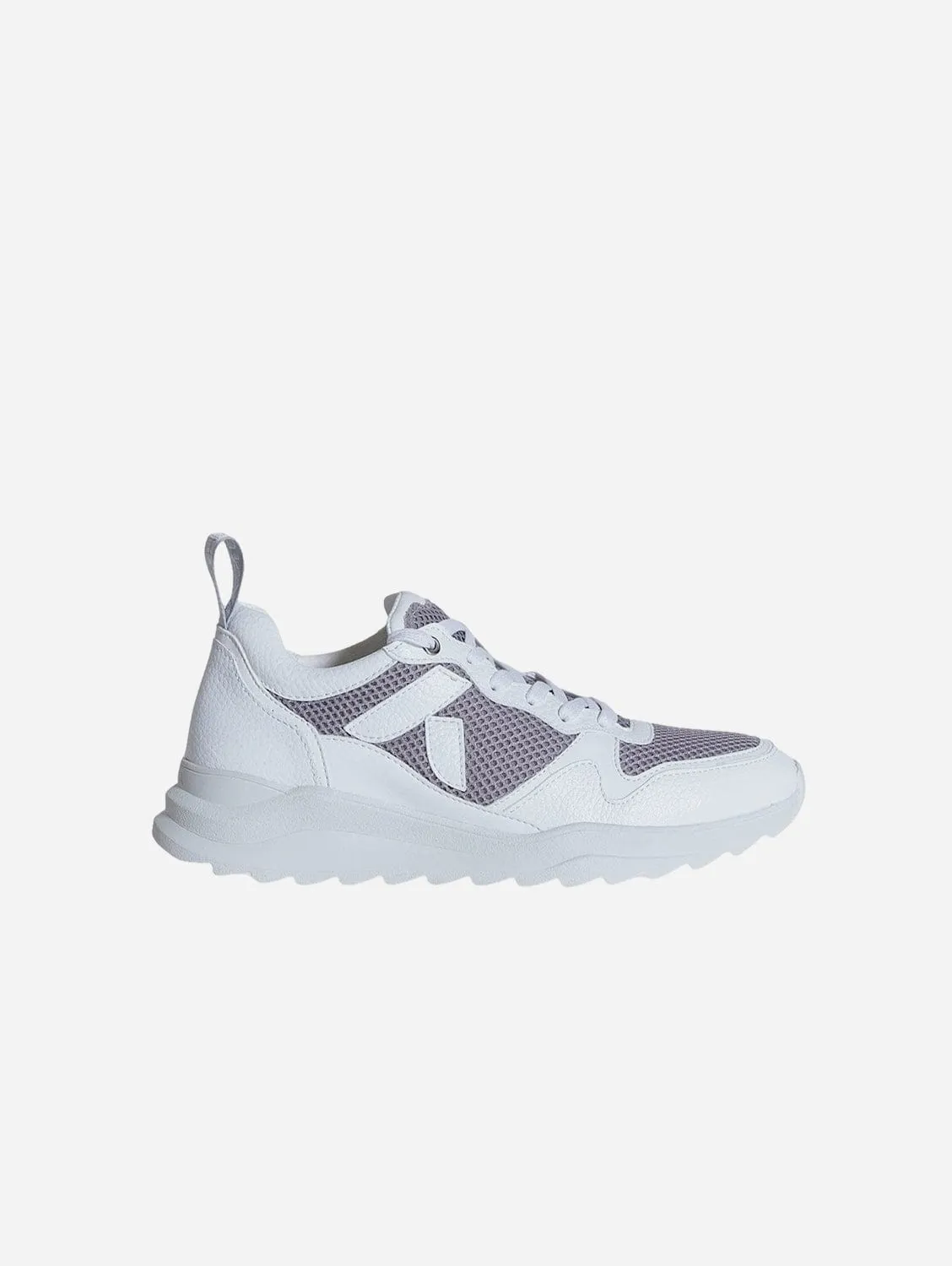 Lewis Unisex Biosorced & Recycled Vegan Running Trainers | White