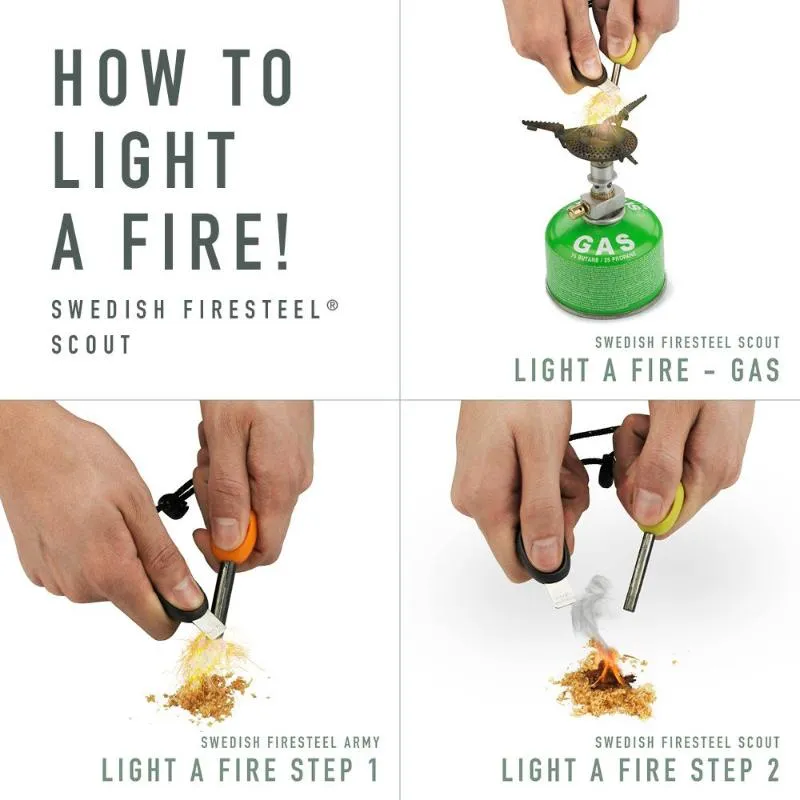 Light My Fire - FireSteel Scout BIO tændstål
