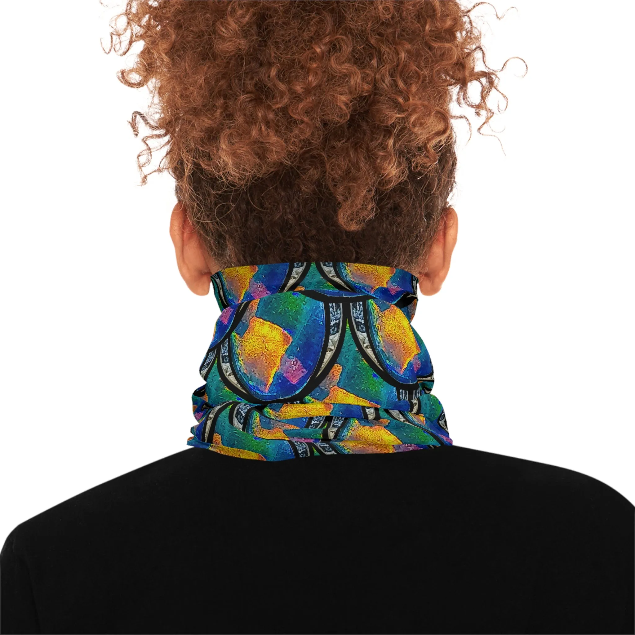 Lightweight Neck Gaiter (Unisex)(Opal Skies Cantus Primus) RJSTHs2024 RJS