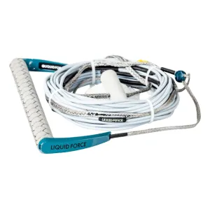 Liquid Force Pulse Suede/Circuit 80' Combo Wake Rope with T-Handle