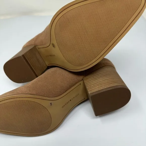 Lucky Brand Jabilo Leather Bootie SZ 10M NWOB