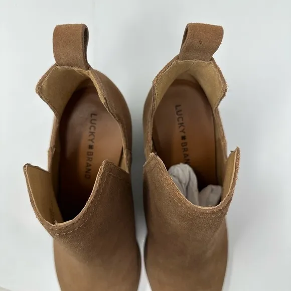 Lucky Brand Jabilo Leather Bootie SZ 10M NWOB