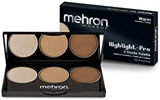 Mehron Makeup Highlight-Pro Palette (Warm)