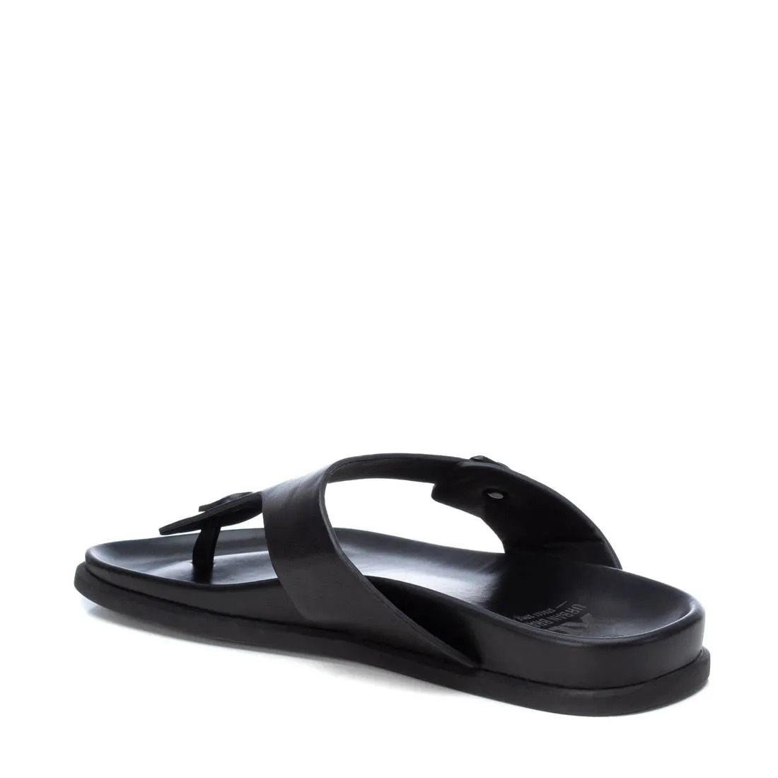 Men's Buckle Sandals By Xti-44929-Black