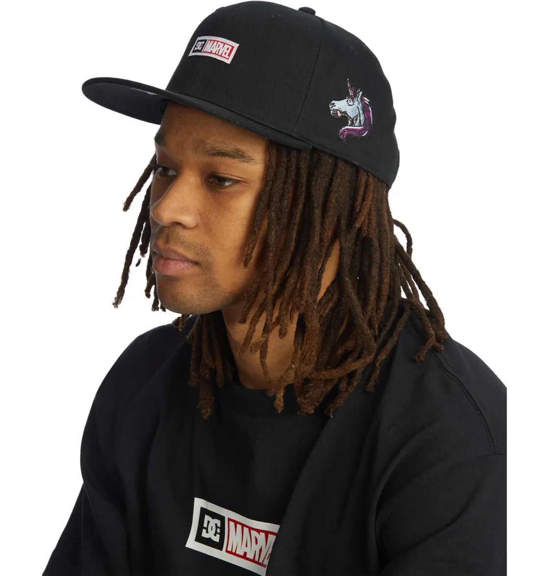 MEN'S MARVEL DEADPOOL X DC SNAPBACK HAT