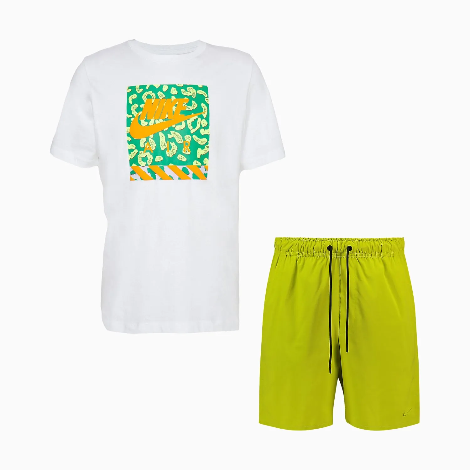 Men's Nike Sportswear T Shirt And Shorts Outfit