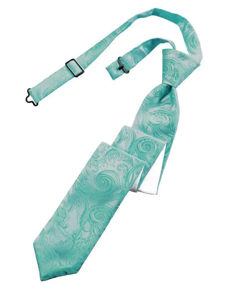 Mermaid Tapestry Skinny Necktie