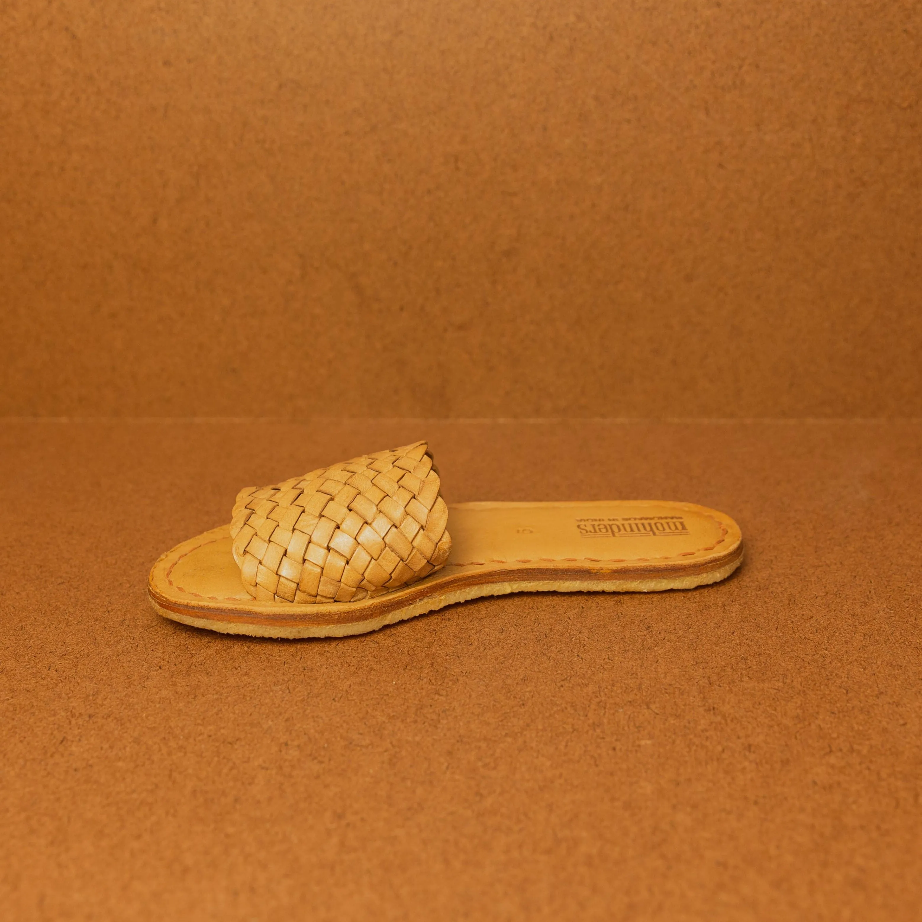 Mohinders Women's Woven Sandal in Honey