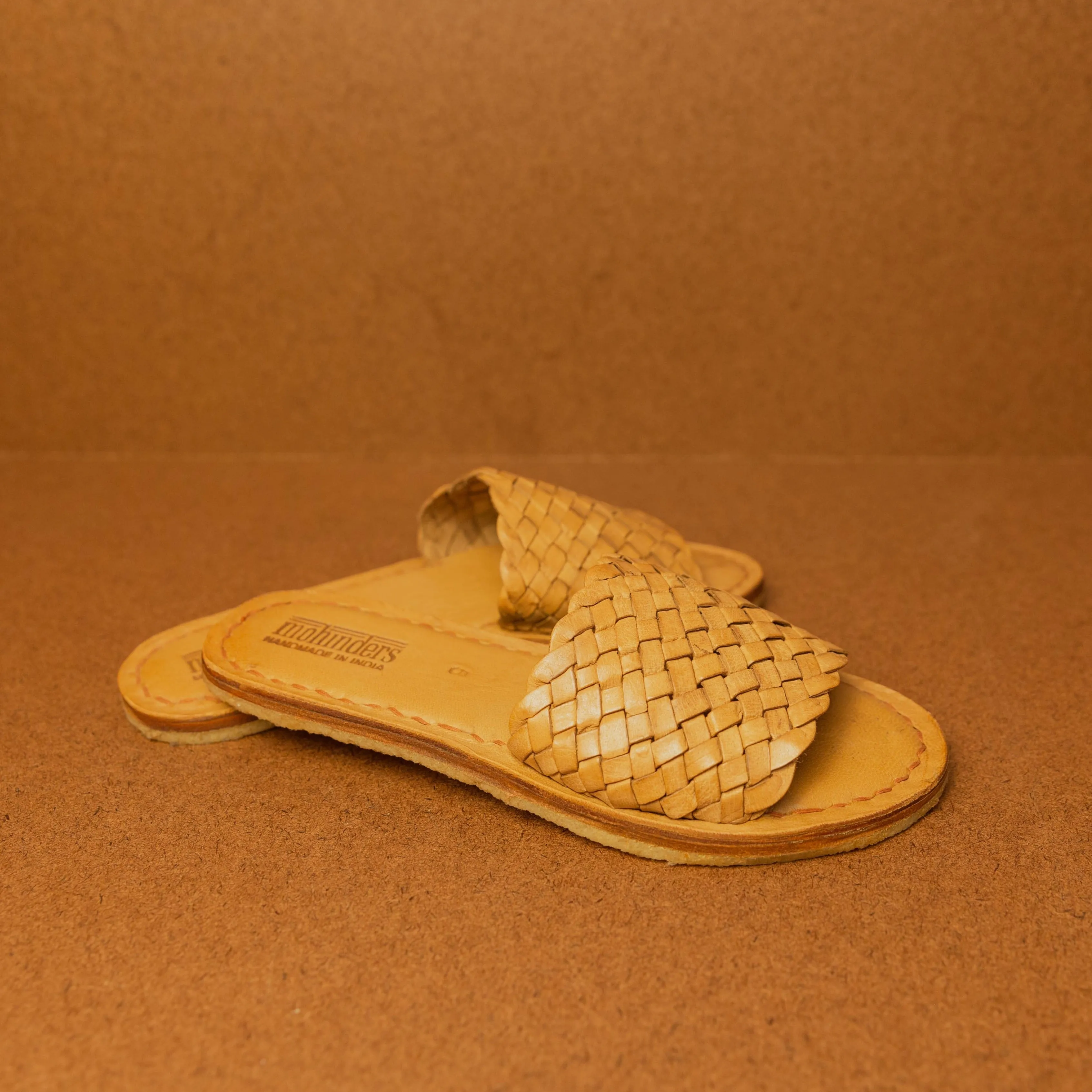 Mohinders Women's Woven Sandal in Honey