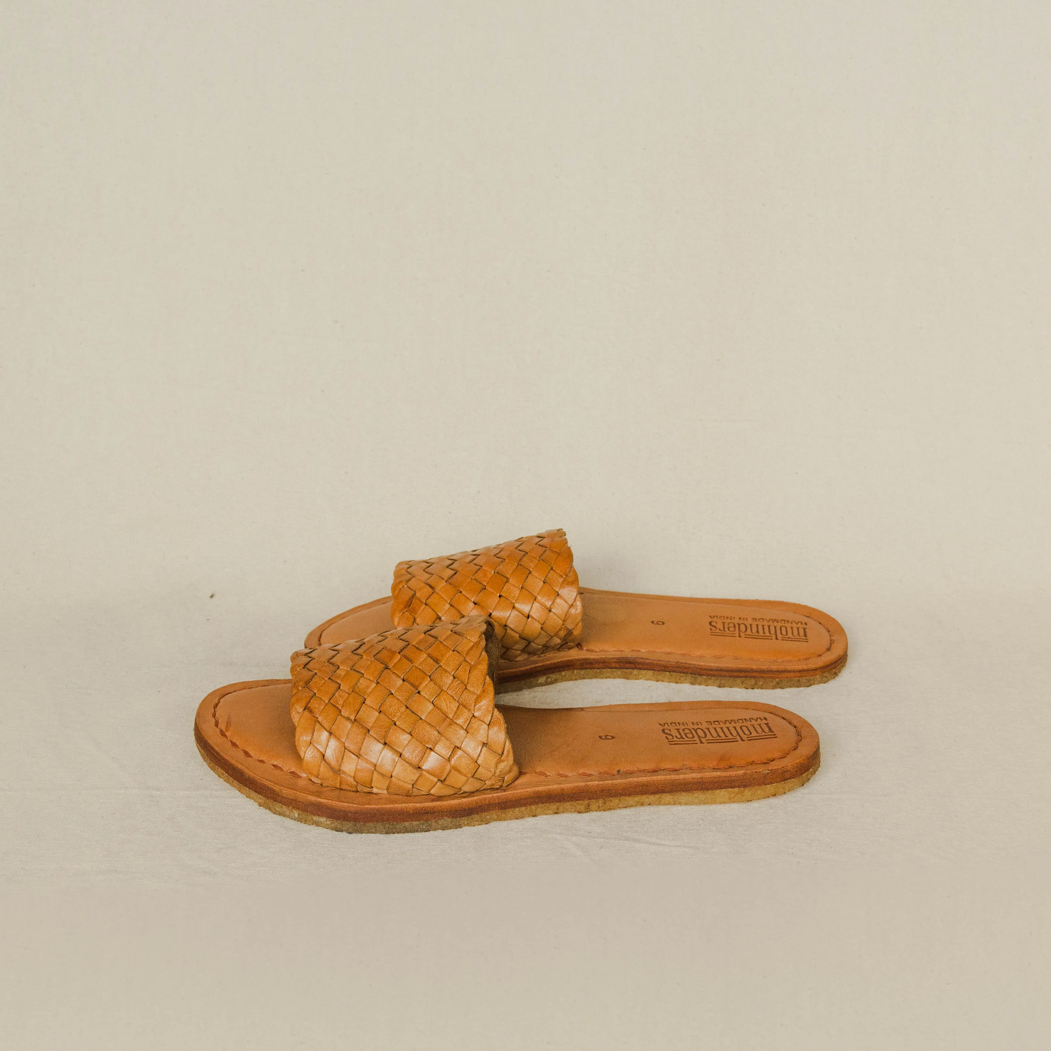 Mohinders Women's Woven Sandal in Honey