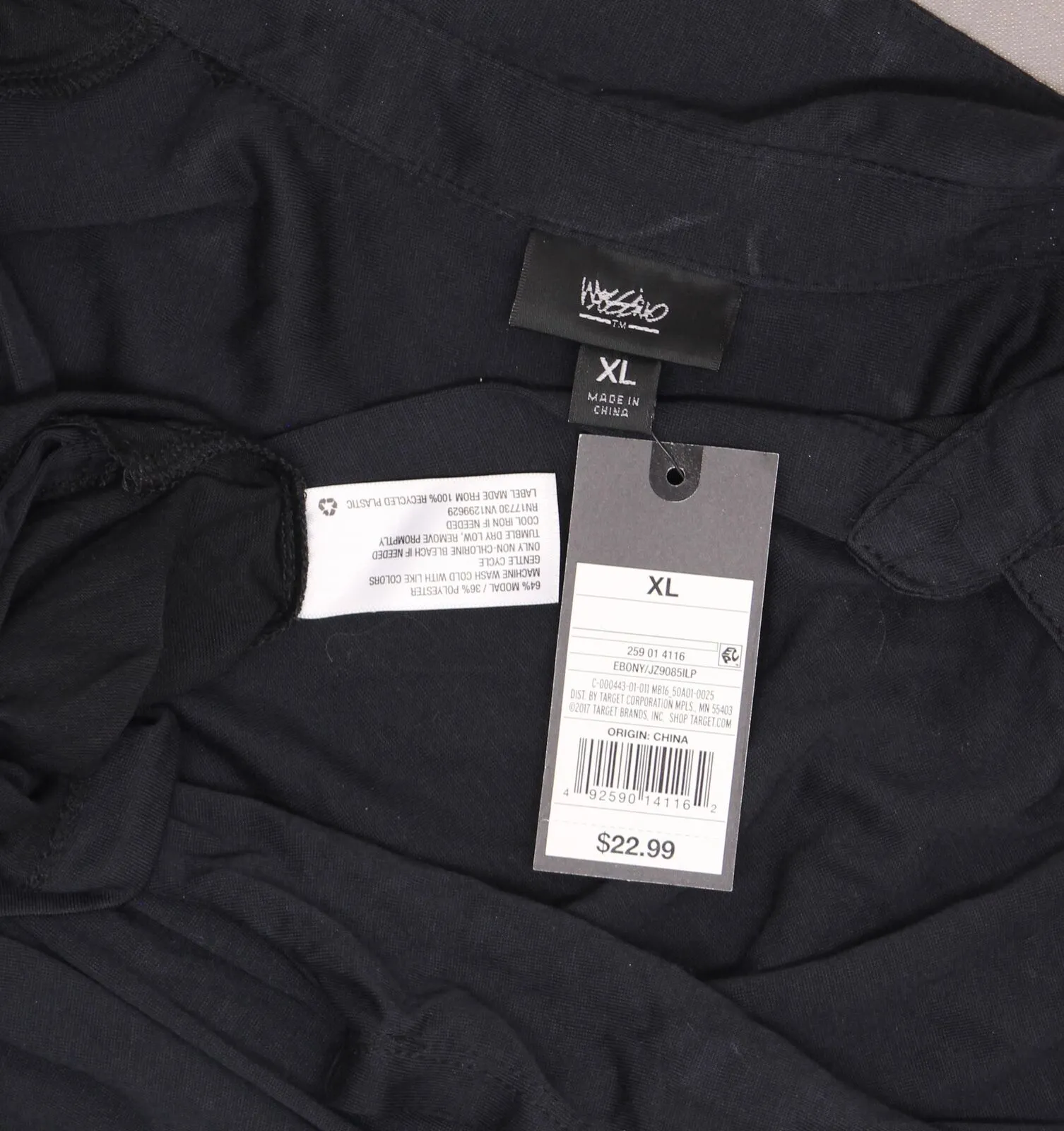 Mossimo Women's Modal Y-Neck Short Sleeve Relaxed Polo Shirt