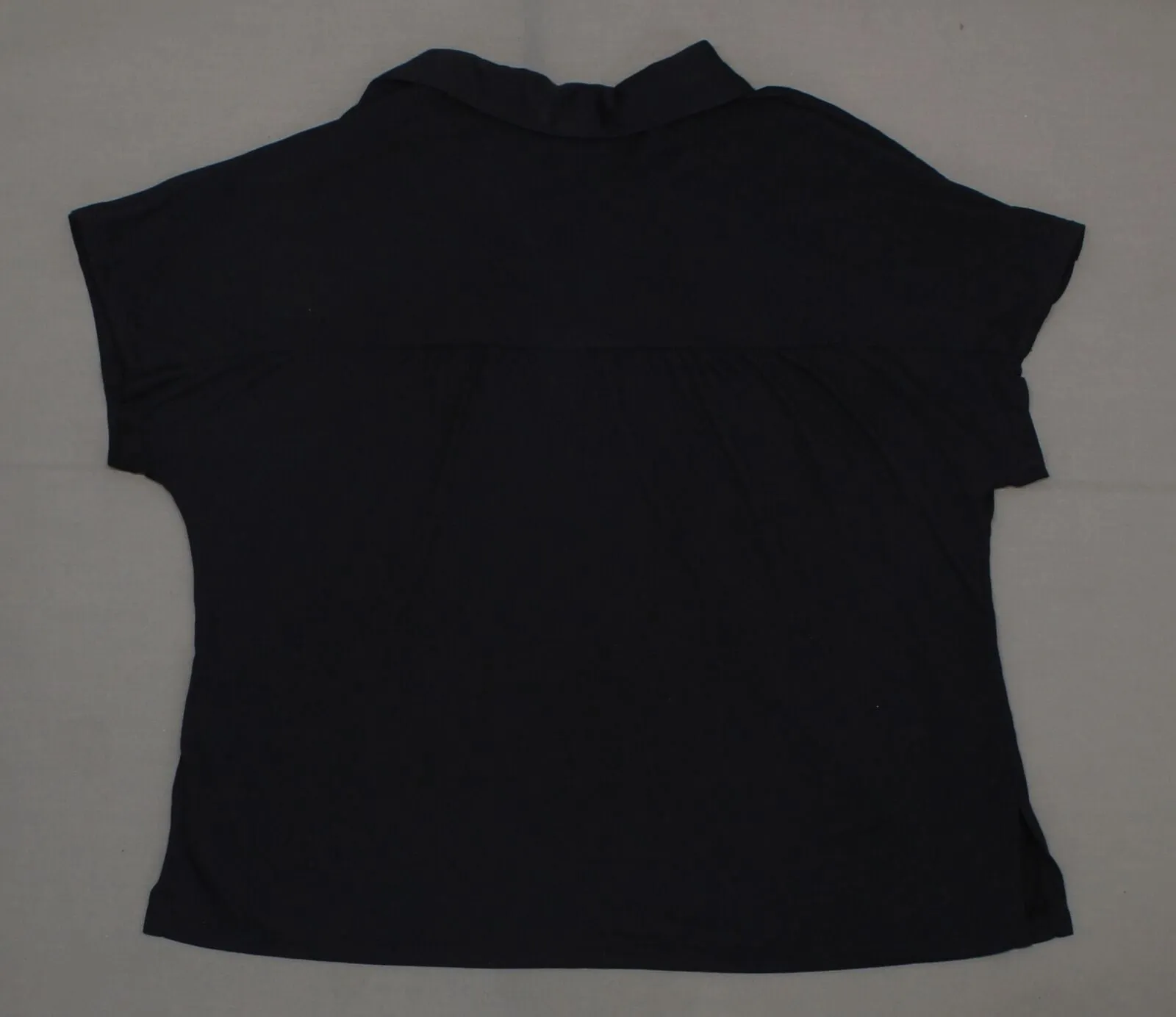 Mossimo Women's Modal Y-Neck Short Sleeve Relaxed Polo Shirt