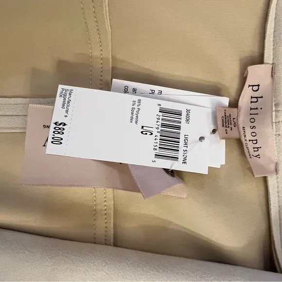 Moto jacket blazer. Off white. NWT Faux Suede Leather.