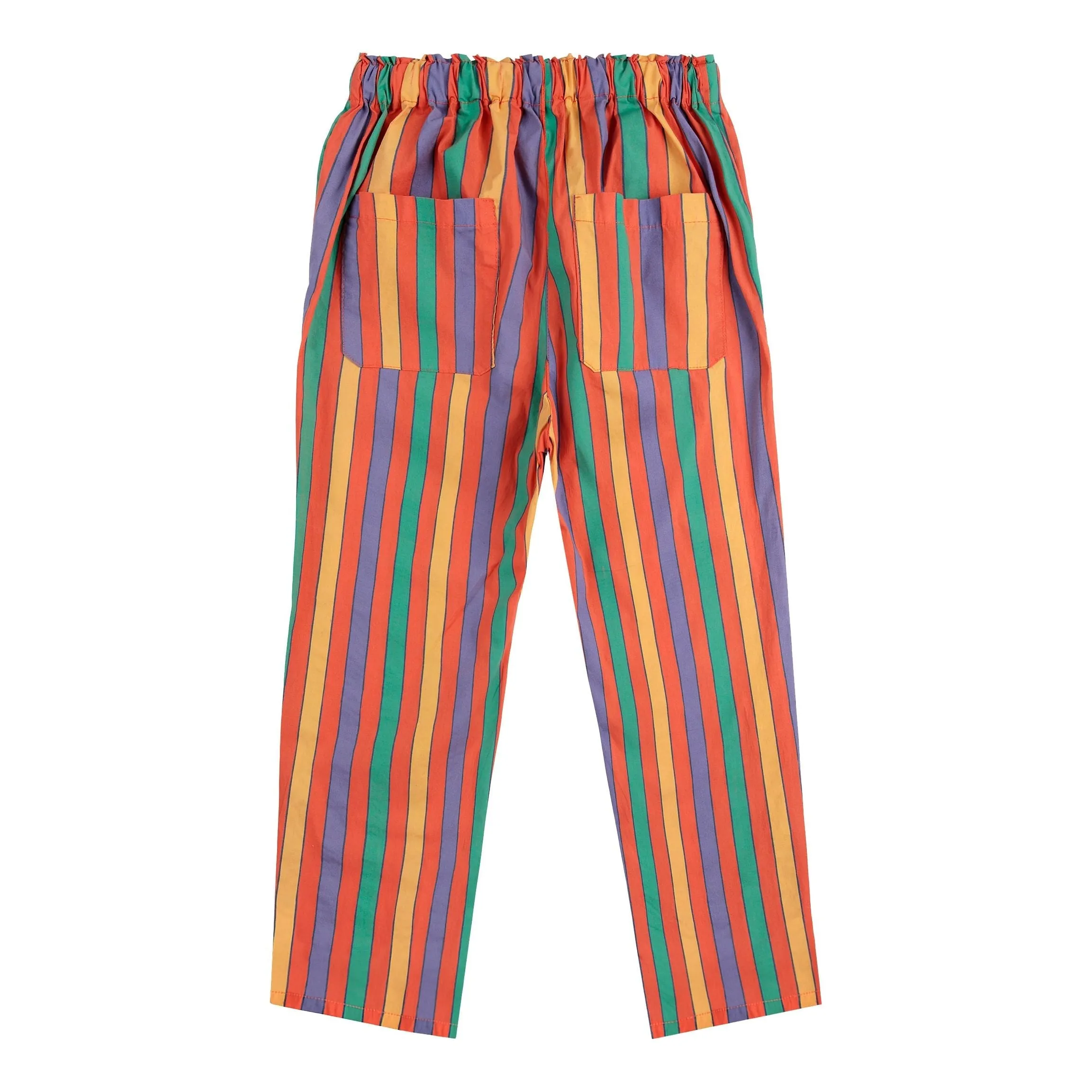 Multicolor Stripes Woven Pants