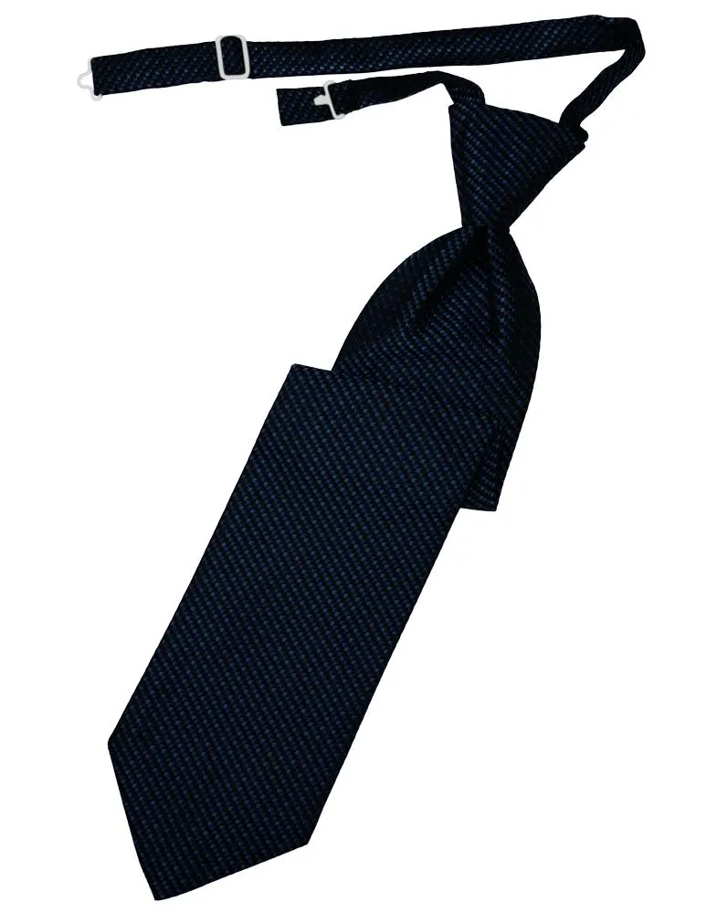 Navy Venetian Kids Necktie