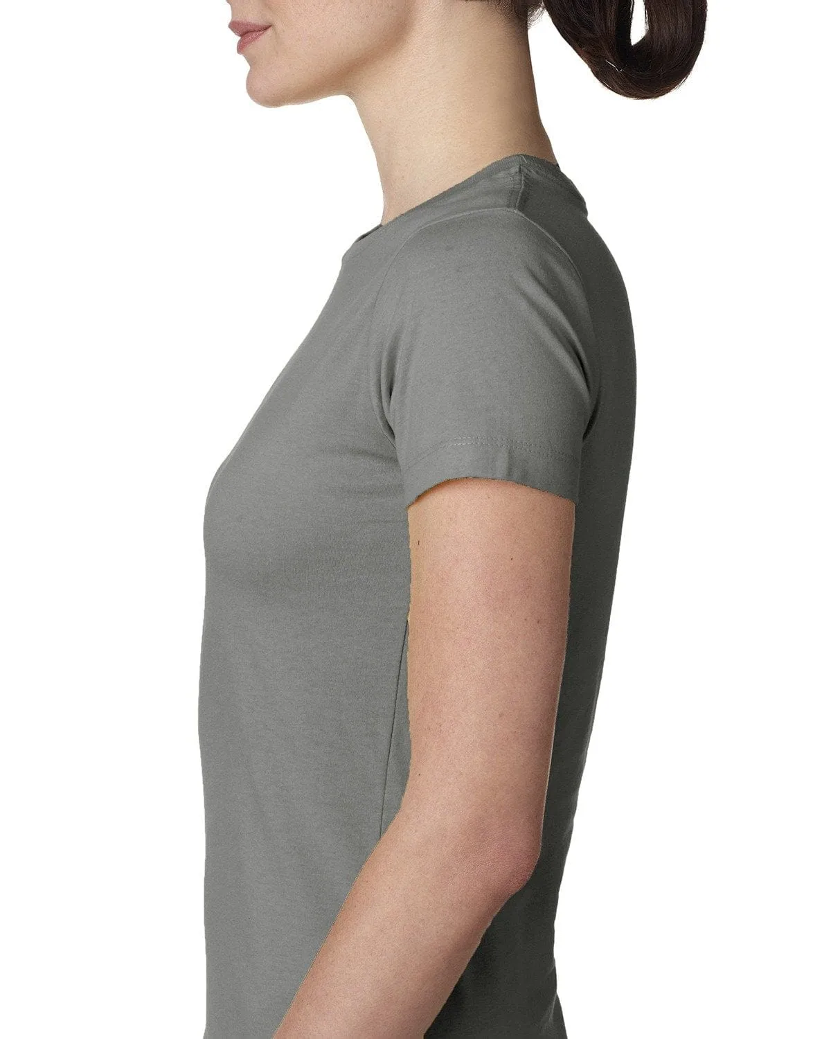 Next Level Ladies Boyfriend Tee | Warm Gray