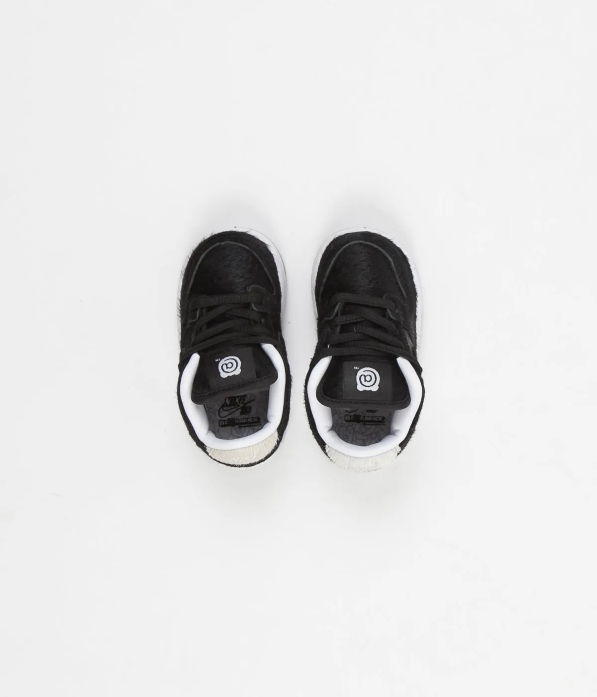 Nike SB Dunk Low Pro Medicom Toddler Shoes - Black / Black - White