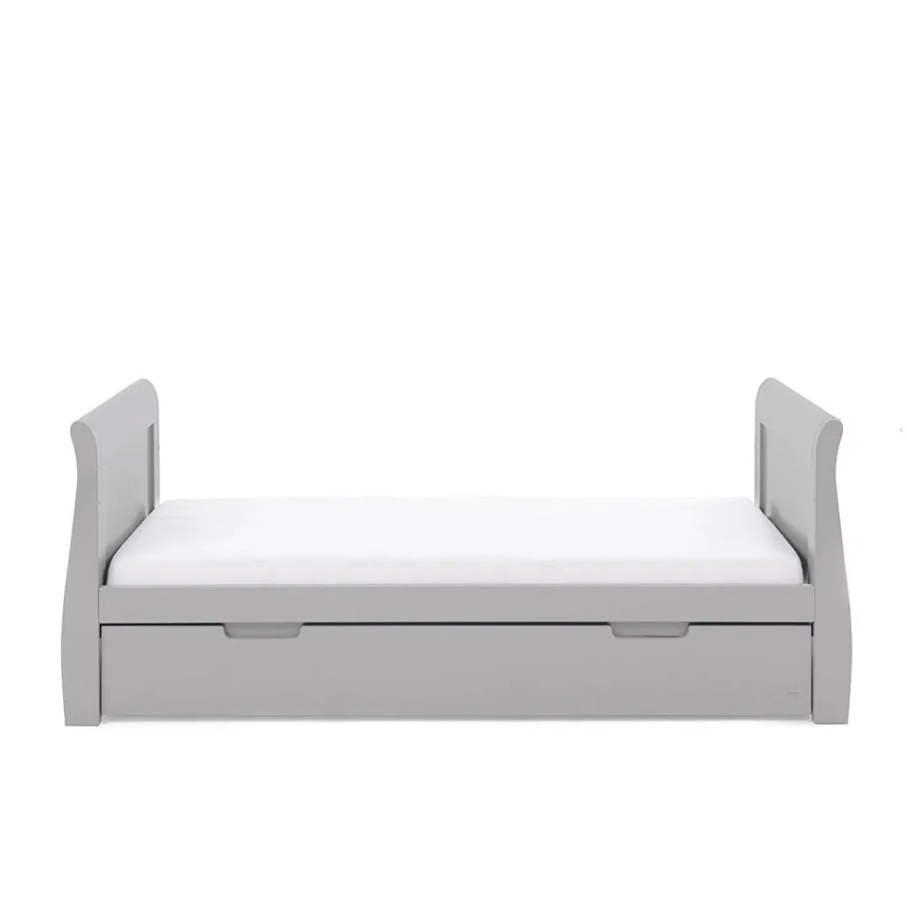 OBABY Stamford Classic Cot Bed - Warm Grey