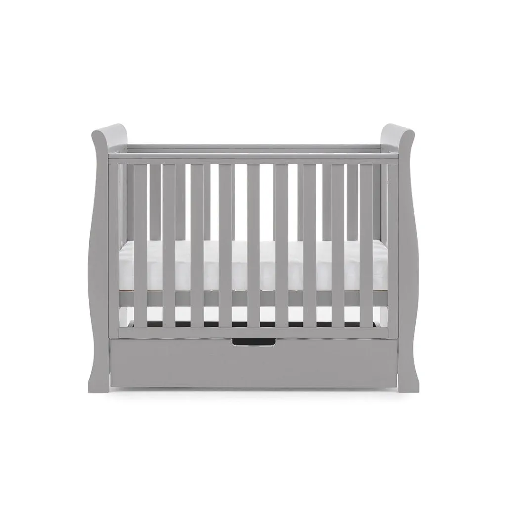 OBABY Stamford Space Saver Sleigh - Warm Grey
