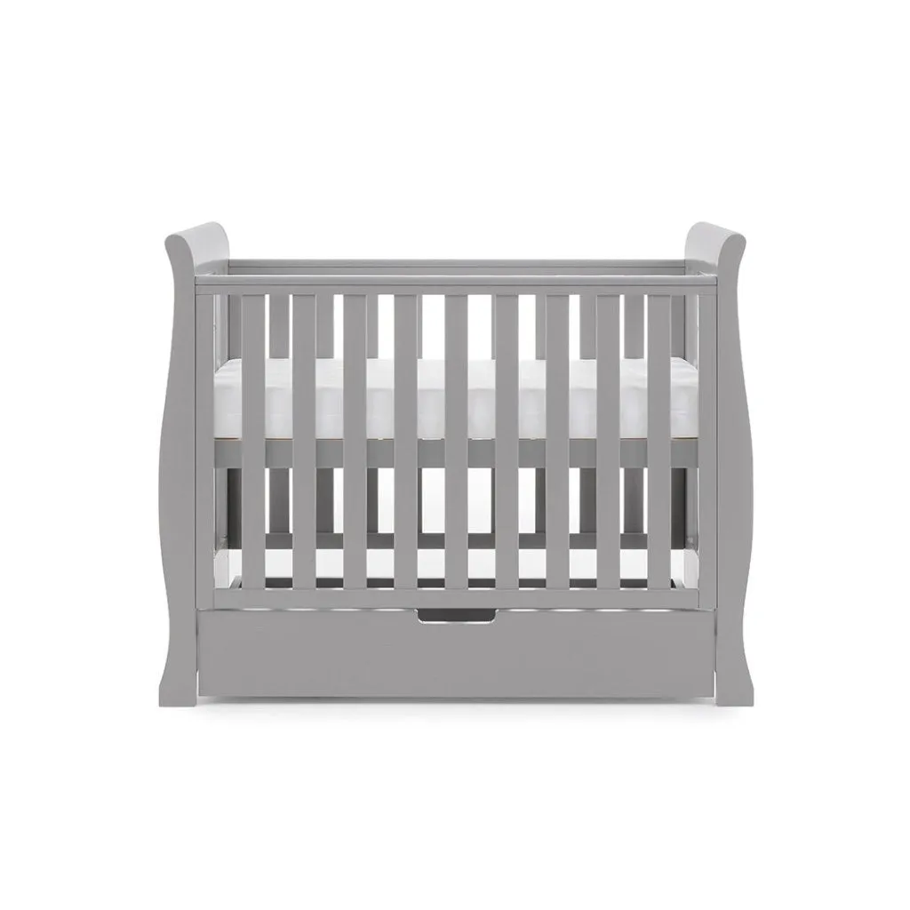 OBABY Stamford Space Saver Sleigh - Warm Grey