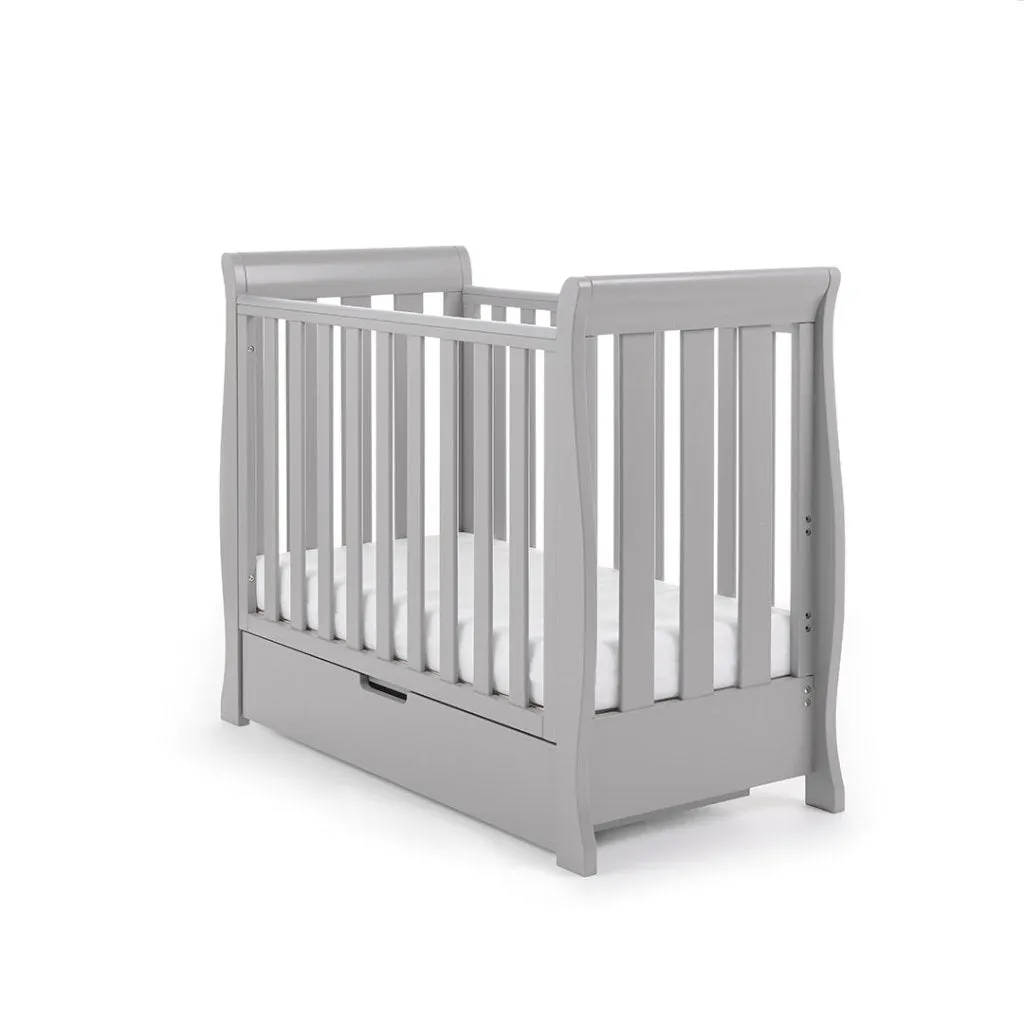 OBABY Stamford Space Saver Sleigh - Warm Grey