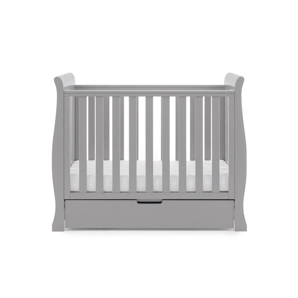 OBABY Stamford Space Saver Sleigh - Warm Grey
