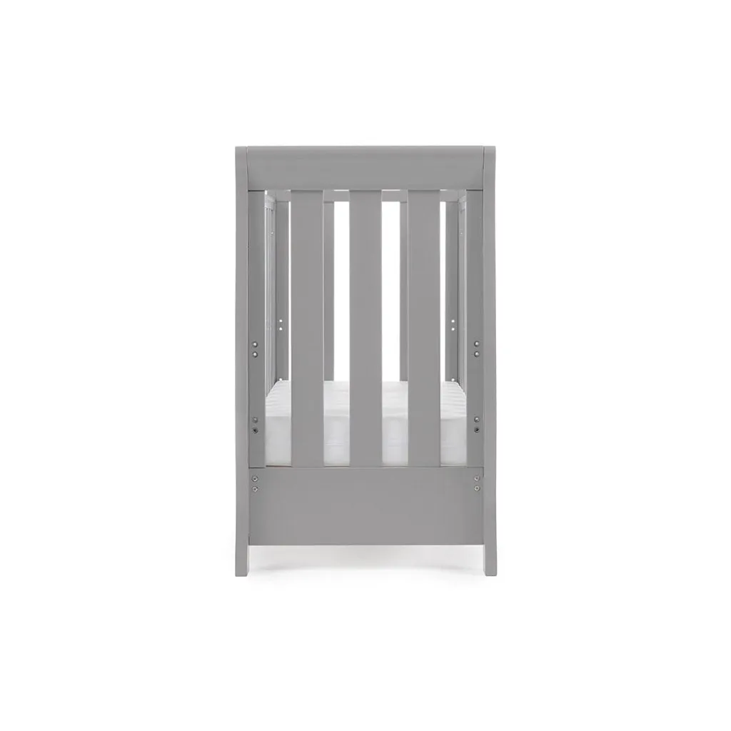 OBABY Stamford Space Saver Sleigh - Warm Grey