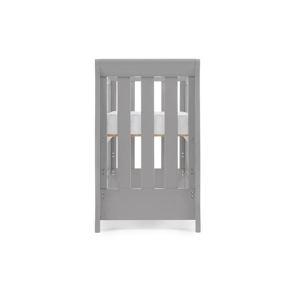 OBABY Stamford Space Saver Sleigh - Warm Grey